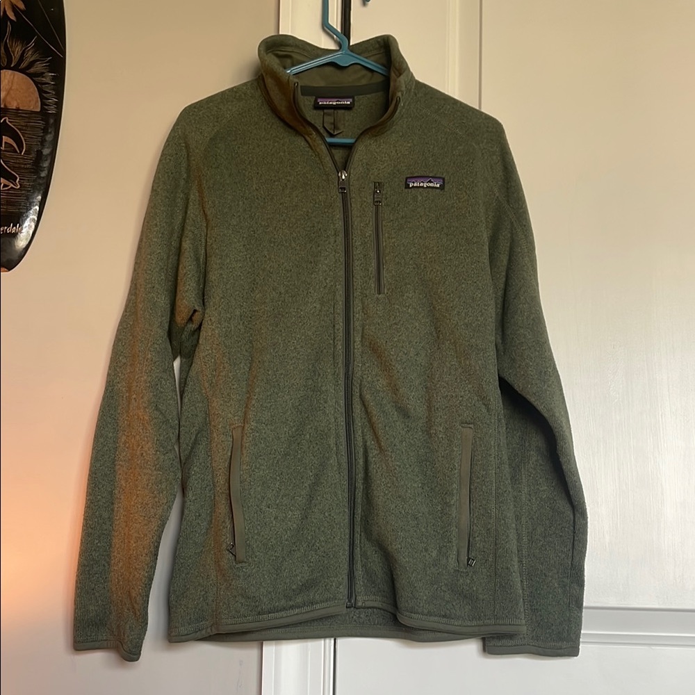 Patagonia Green Performance Jacket Outdoor Adventure Essential